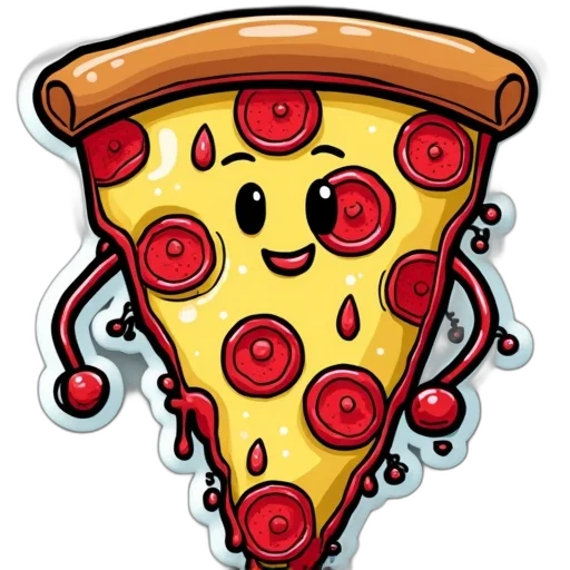food, pixel art, 3d render, concept art transparent PNG cut-out