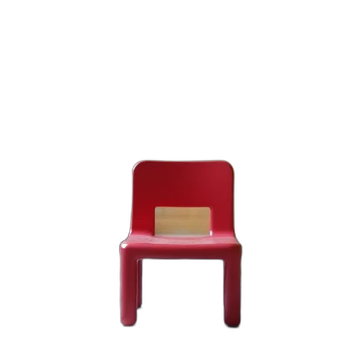 furniture, shoes, staff, 3d render, photorealistic, red, child, chair transparent PNG cut-out