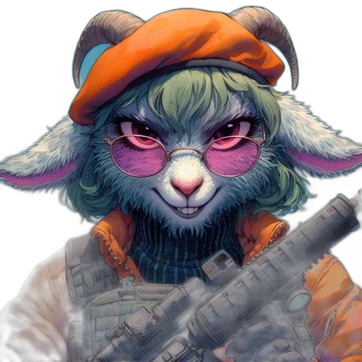 mask, staff, weapon, hat, fantasy art, concept art, pixel art, watercolor transparent PNG cut-out