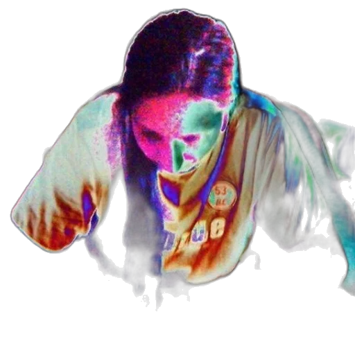 jacket, creature, face, hair, vaporwave, photorealistic, 3d render, concept art transparent PNG cut-out