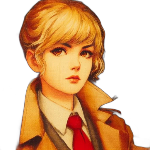 jacket, staff, face, umbrella, oil painting, pixel art, photorealistic, anime transparent PNG cut-out