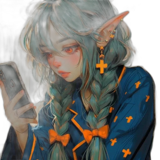 staff, dragon, face, creature, fantasy art, watercolor, oil painting, concept art transparent PNG cut-out