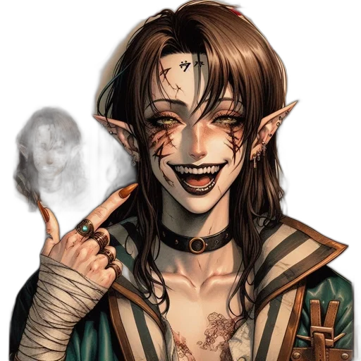 face, staff, mask, fantasy art, concept art, photorealistic, pixel art, janny transparent PNG cut-out