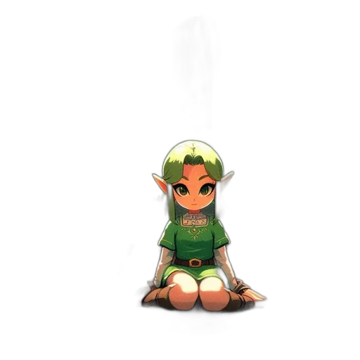 bottle, staff, pixel art, concept art, fantasy art, 3d render, green, young transparent PNG cut-out