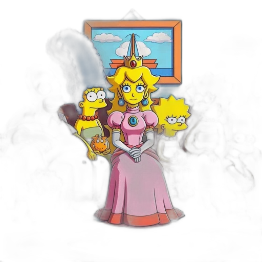 crown, staff, weapon, sword, pixel art, concept art, fantasy art, 3d render transparent PNG cut-out
