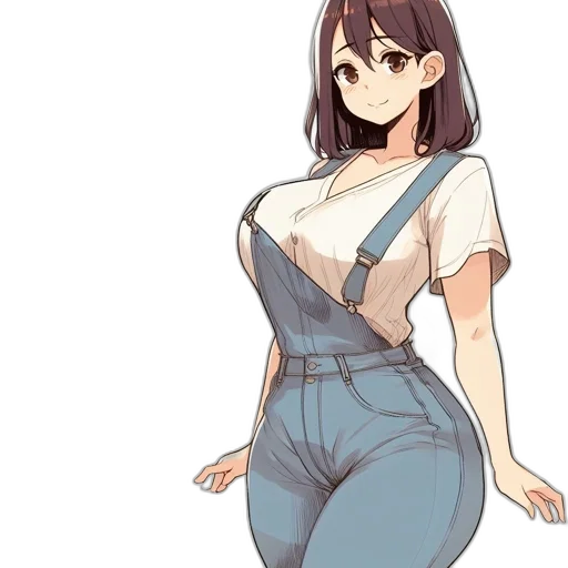 dress, robot, staff, creature, anime, concept art, cartoon, pixel art transparent PNG cut-out