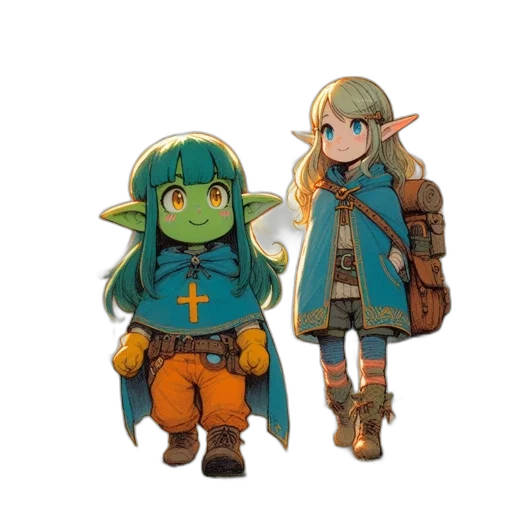 staff, jacket, concept art, pixel art, fantasy art, 3d render, green, pastel transparent PNG cut-out