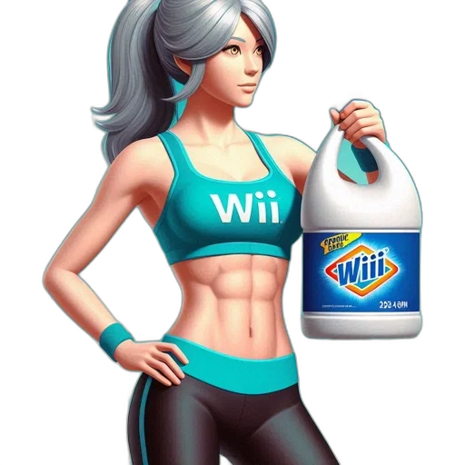 bottle, concept art, pixel art, 3d render, fantasy art, female, character, silver transparent PNG cut-out