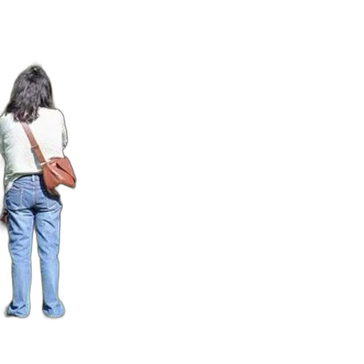 hair, mask, jacket, staff, 3d render, photorealistic, concept art, outer space transparent PNG cut-out