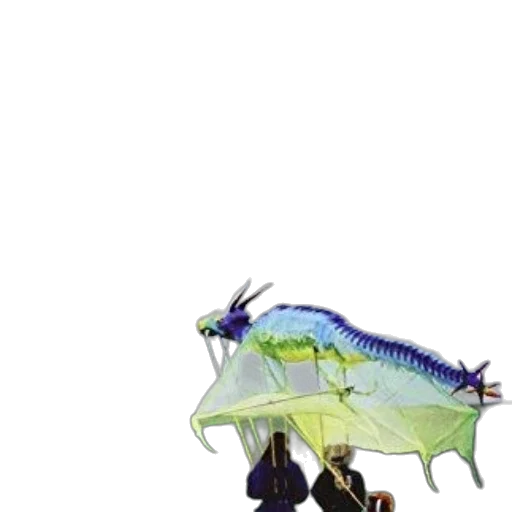 umbrella, dragon, animal, creature, concept art, 3d render, fantasy art, pixel art transparent PNG cut-out