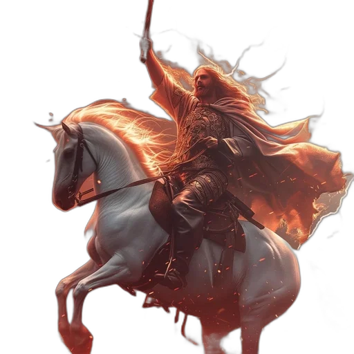 dragon, sword, fantasy art, concept art, photorealistic, comic book art, red, dark transparent PNG cut-out