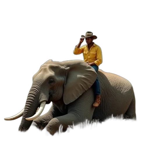 animal, hat, staff, creature, concept art, 3d render, photorealistic, oil painting transparent PNG cut-out
