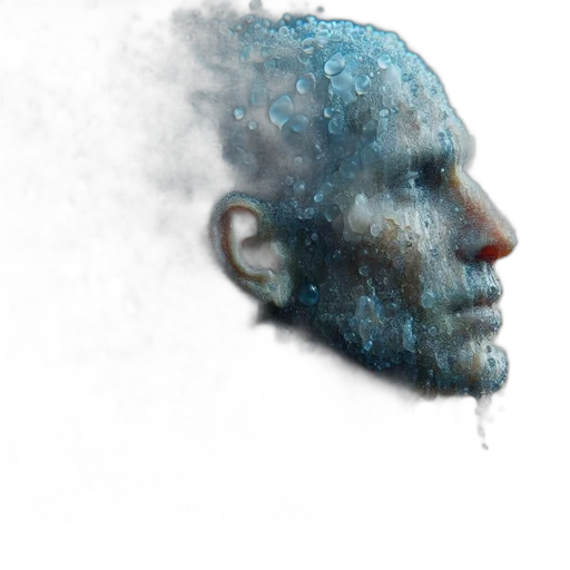 face, robot, mask, photorealistic, concept art, 3d render, fantasy art, outer space transparent PNG cut-out