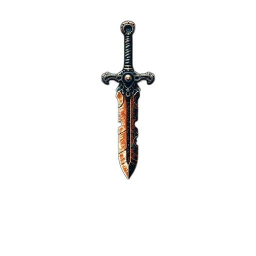 sword, weapon, staff, jewelry, fantasy art, 3d render, concept art, pixel art transparent PNG cut-out