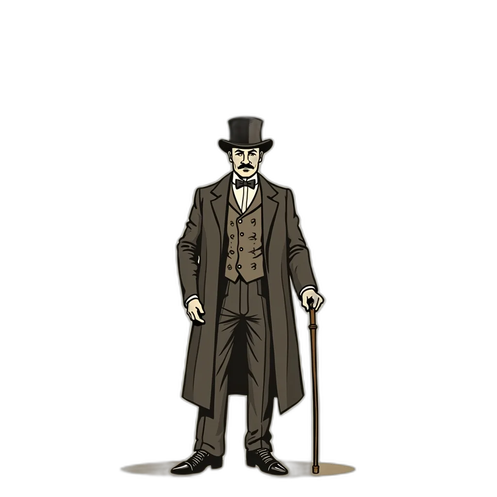 staff, concept art, pixel art, cartoon, comic book art, dark, stylized, illustration transparent PNG cut-out