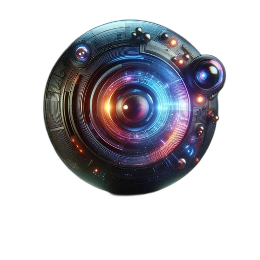 weapon, robot, staff, mask, concept art, 3d render, photorealistic, fantasy art transparent PNG cut-out