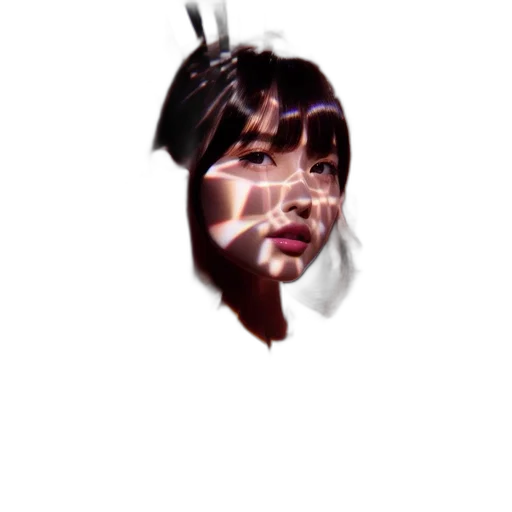 face, mask, robot, staff, photorealistic, pixel art, concept art, 3d render transparent PNG cut-out
