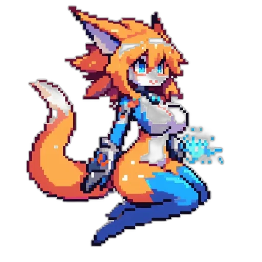 staff, dragon, pixel art, concept art, fantasy art, anime, blue, monochrome transparent PNG cut-out