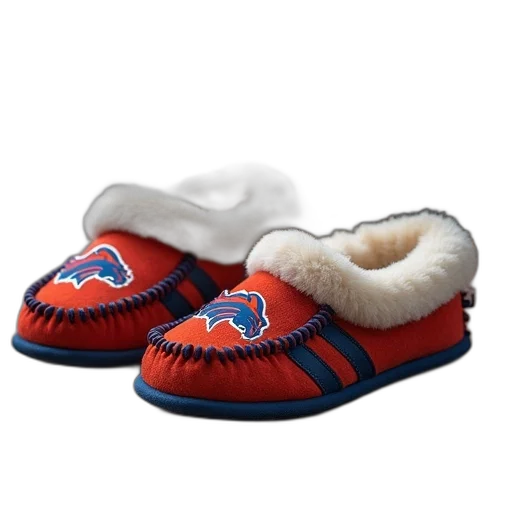 shoes, hat, boise, state, broncos, women, sheepskin, lined transparent PNG cut-out