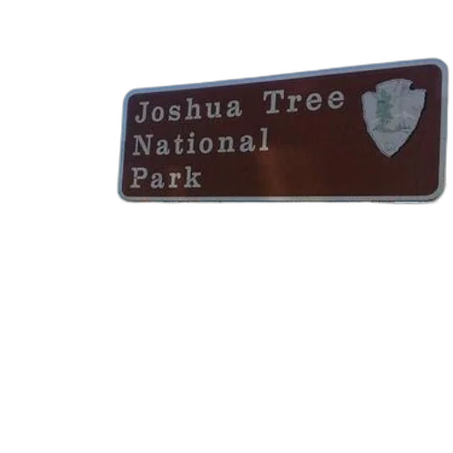 tree, staff, building, 3d render, sign, joshua, national, park transparent PNG cut-out