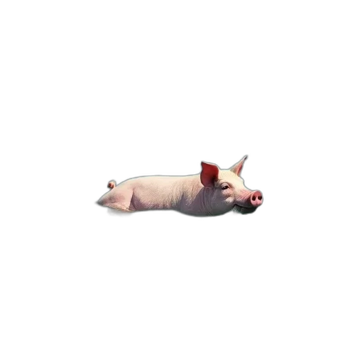 animal, creature, food, 3d render transparent PNG cut-out