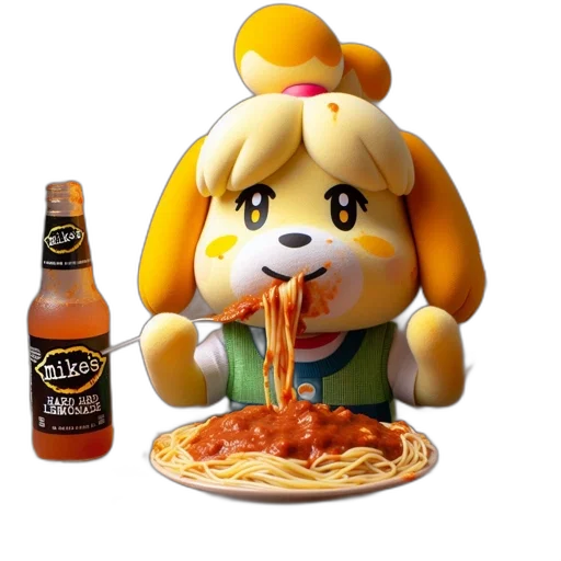 food, animal, 3d render, concept art, pixel art, cartoon, dog, toy transparent PNG cut-out