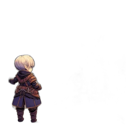 weapon, sword, jacket, staff, pixel art, concept art, watercolor, fantasy art transparent PNG cut-out