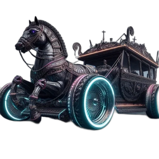 car, animal, creature, dragon, concept art, 3d render, fantasy art, pixel art transparent PNG cut-out