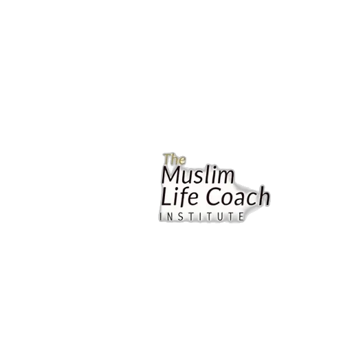 muslim, life, coach, institute, logo, words, front, white transparent PNG cut-out