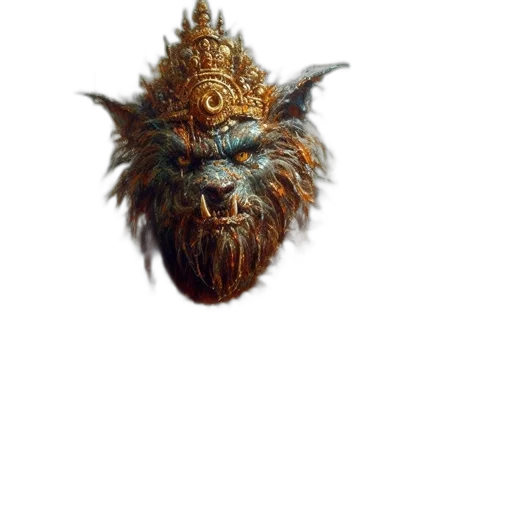 mask, face, dragon, creature, fantasy art, concept art, 3d render, photorealistic transparent PNG cut-out