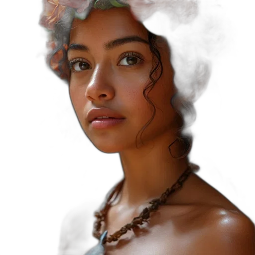 jewelry, crown, face, mask, photorealistic, fantasy art, concept art, oil painting transparent PNG cut-out