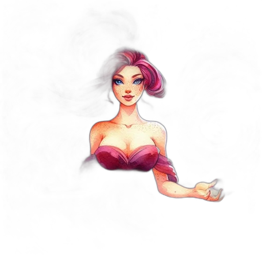 dress, jewelry, staff, fantasy art, concept art, pixel art, watercolor, fire transparent PNG cut-out