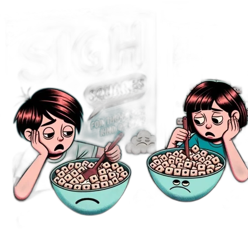 food, cartoon, comic book art, concept art, 3d render, amusing, composition, shows transparent PNG cut-out