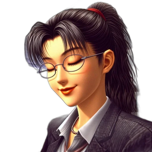 staff, face, photorealistic, 3d render, cartoon, concept art, rendered, female transparent PNG cut-out