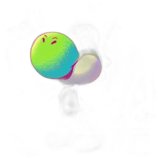 creature, food, jewelry, face, 3d render, photorealistic, pixel art, concept art transparent PNG cut-out
