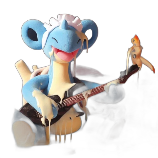 dragon, animal, staff, creature transparent PNG cut-out