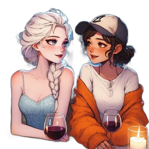 pixel art, concept art, fantasy art, watercolor, fire, snow, neon lights, monochrome transparent PNG cut-out