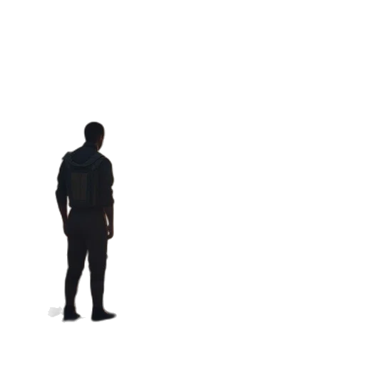 staff, jacket, robot, face transparent PNG cut-out