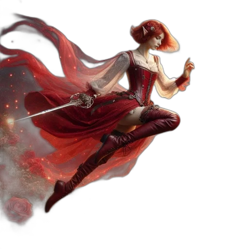 staff, sword, dragon, fantasy art, concept art, comic book art, pixel art, outer space transparent PNG cut-out