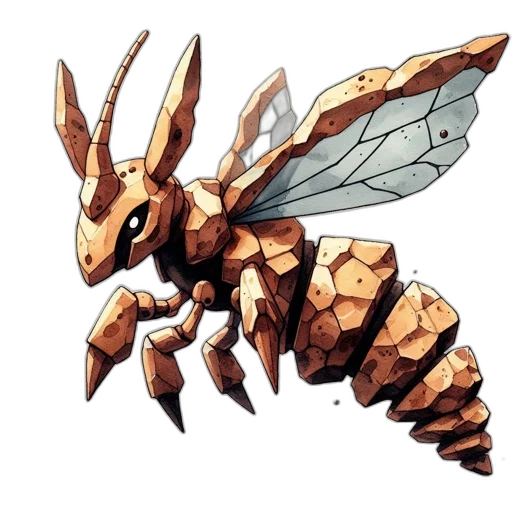 animal, dragon, creature, weapon, concept art, pixel art, 3d render, fantasy art transparent PNG cut-out