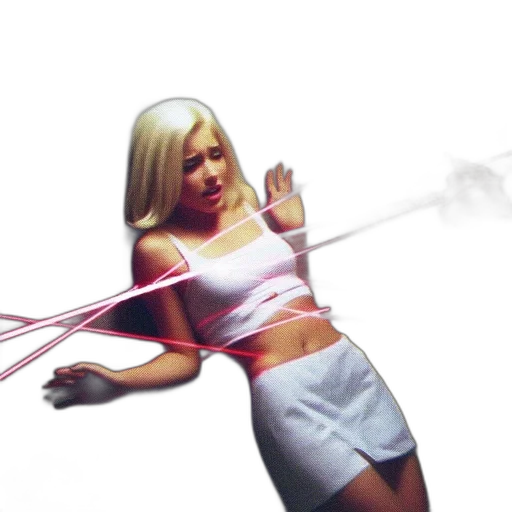 weapon, staff, sword, vaporwave, concept art, cyberpunk, neon lights, fire transparent PNG cut-out