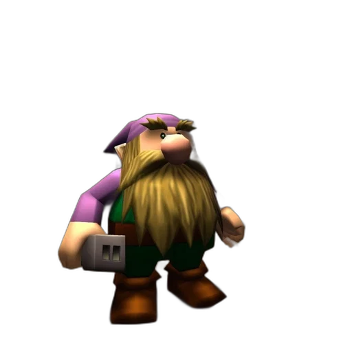 hat, animal, creature, staff, 3d render, concept art, pixel art, screenshot transparent PNG cut-out