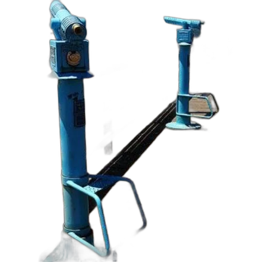 staff, weapon, robot, sword, 3d render, blue, binoculars, wooden transparent PNG cut-out
