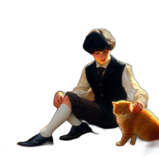 hat, staff, animal, oil painting, concept art, photorealistic, pixel art, underwater transparent PNG cut-out