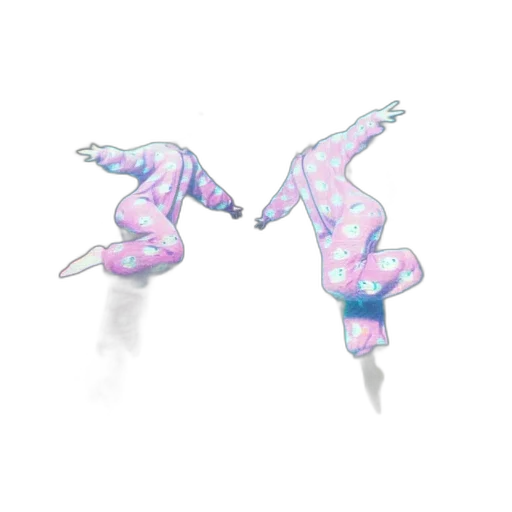 pixel art, vaporwave, concept art, 3d render, pastel, futuristic, nighttime, cityscape transparent PNG cut-out