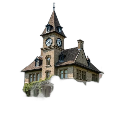building, dress, concept art, 3d render, photorealistic, watercolor, earth tones, historic transparent PNG cut-out