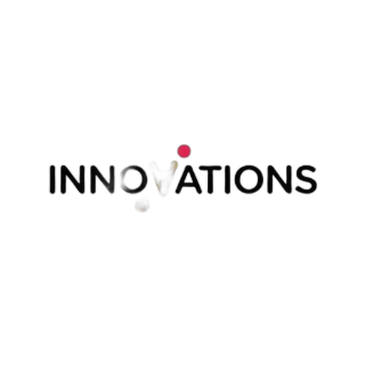 second, image, shows, same, stylized, word, innovations, colorful transparent PNG cut-out