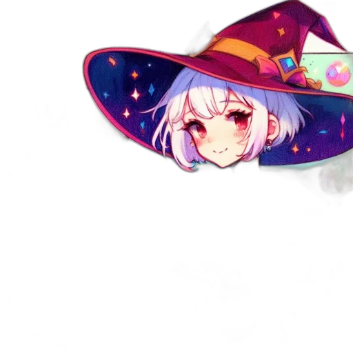 hat, staff, crown, weapon, anime, pixel art, fantasy art, concept art transparent PNG cut-out