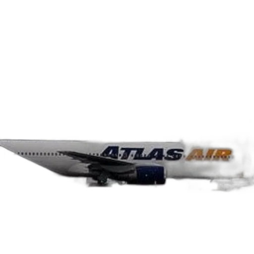 staff, photorealistic, atlas, air, plane, snowy, runway, mountains transparent PNG cut-out
