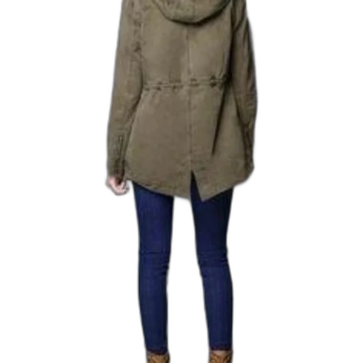 jacket, dress, 3d render, photorealistic, earth tones, dark, person, wearing transparent PNG cut-out
